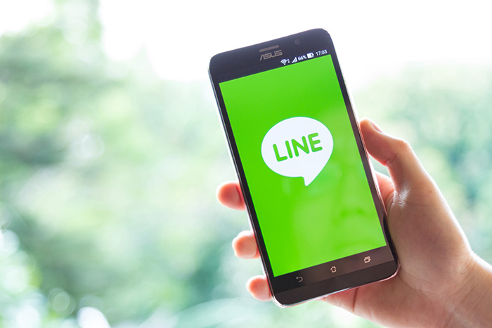 スマホ LINE